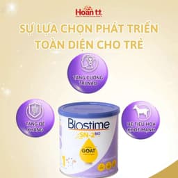 Thumbnail Sữa Dê Tăng Khả Năng Hấp Thu Cho Bé Biostime Ultra Goat Số 1 - Sữa Bột Giúp Cân Bằng Hệ Tiêu Hóa Hộp 150g 3
