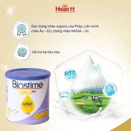 Thumbnail Sữa Dê Tăng Khả Năng Hấp Thu Cho Bé Biostime Ultra Goat Số 1 - Sữa Bột Giúp Cân Bằng Hệ Tiêu Hóa Hộp 150g 4