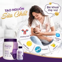 Thumbnail Sữa Bầu Mama Care Mothers Nutrition - Sữa Bầu Cung Cấp Dưỡng Chất Trong Và Sau Thai Kì Chai Nhỏ 4