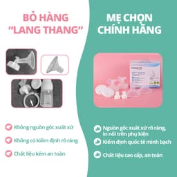 Thumbnail Bộ Phụ Kiện Máy Hút Sữa Dùng Bình Sữa Cổ Rộng Sản Xuất bởi Maymom, Tương Thích Máy Spectra-Avent-Fatz-Cimilre 3