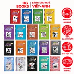 Thumbnail Sách Nhật Ký Chú Bé Nhút Nhát song ngữ tập lẻ - Diary of a Wimpy Kid tặng kèm file nghe note từ vựng 1