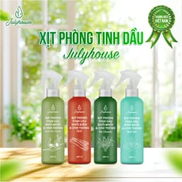 Thumbnail Bình Xịt Phòng Tinh Dầu Sả Chanh, Bạc Hà, Quế, Bạch Đàn Chanh 280ml Julyhouse Khử Mùi 2
