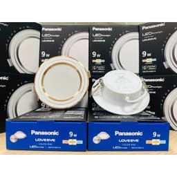 Thumbnail Đèn LED Âm trần Viền Vàng, Viền Bạc Panasonic Color Rim đơn sắc - đổi màu, Công suất 9W 12W 3