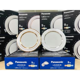 Thumbnail Đèn LED Âm trần Viền Vàng, Viền Bạc Panasonic Color Rim đơn sắc - đổi màu, Công suất 9W 12W 1