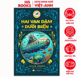 Thumbnail Hai vạn dặm dưới biển - Sách song ngữ kinh điển, tặng kèm file nghe & note từ vựng - HG Books 1