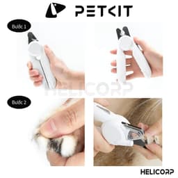 Thumbnail Kìm Cắt Móng Chó Mèo PETKIT Pro 2in1 Lưới Thép Đầy 3mm Cứng Cáp Cắt Mọi Loại Móng Cứng, Dài Khó Cắt 4
