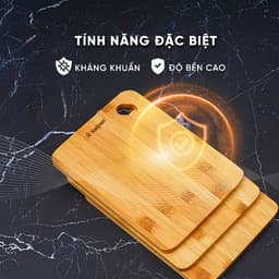Thumbnail Thớt Tre Kháng Khuẩn Cao Cấp Hàng Chính Hãng Kalpen-Gia Dụng Đức 2