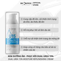Thumbnail DRCEUTICS Kem Dưỡng Ẩm Và Phục Hồi Da Dual Urea 15% Moisture Replenishing Cream (50g) 4