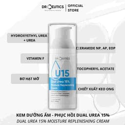 Thumbnail DRCEUTICS Kem Dưỡng Ẩm Và Phục Hồi Da Dual Urea 15% Moisture Replenishing Cream (50g) 3