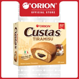 Thumbnail Combo 2 Hộp 12 gói bánh Orion Custas 12P tiramisu (282G) 1