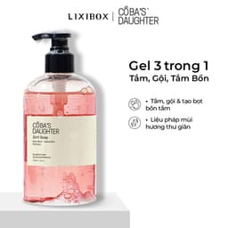 Thumbnail Gel Tắm Gội, Tắm Bồn CoBa's Daughter Bodywash, Shampoo and Bubble Bath 3in1 500ml - 3 hương thơm 1