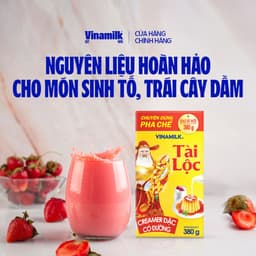 Thumbnail Bộ 6 hộp Creamer sữa đặc Tài Lộc - Hộp giấy 380g 4