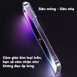 Thumbnail Ốp Lưng Likgus Trong Suốt Sạc Từ Tính Màng Bảo Vệ Camera Full PC Cứng Không Ố Vàng Cho IP 16-15-14-13-12-Pro-Plus-Promax 4