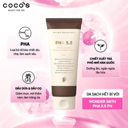 Thumbnail Sữa Rửa Mặt Wonder Bath PHA 5.5 PH Balancing Pha Sữa Rửa Mặt Cấp Ẩm, Sữa Rửa Mặt Giảm Mụn 130ml 2