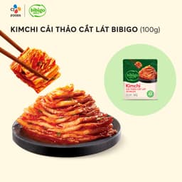 Thumbnail Kimchi Hàn Quốc Bibigo cải thảo cắt lát - Túi 100g 1