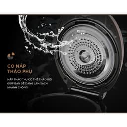 Thumbnail Nồi cơm điện tử áp suất Cuckoo 1.8L CRP-PWV1008F - Lòng nồi phủ men Xwall độc quyền 2