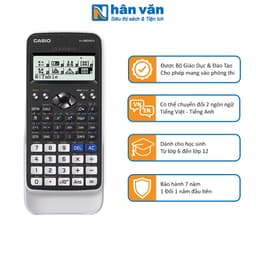 Thumbnail Máy Tính CASIO FX580VN X - Màu Đen Nắp Trắng - Chính Hãng 3