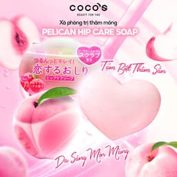 Thumbnail Xà Phòng Giảm thâm mông Pelican Hip Care Soap của Nhật Bản 80g 2