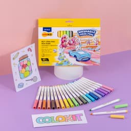 Thumbnail Bút lông màu Fiber Pen 20 màu Pastel Thiên Long Colokit SWM-C008 - Bút lông màu, bút dạ, bút highlight rửa được an toàn 2