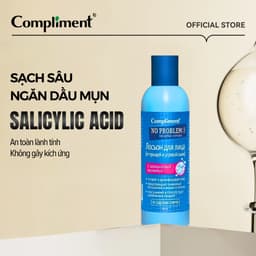 Thumbnail Toner Compliment No Problem Dưỡng Ẩm - Nước Hoa Hồng Lotion Cho Da Dầu Mụn 200ml 1