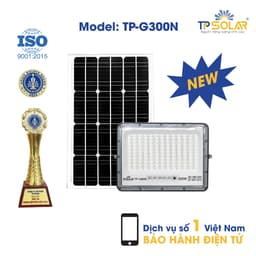 Thumbnail Đèn Pha LED Mắt Ngọc Chống Chói, Siêu Sáng Năng Lượng Mặt Trời TP SOLAR Vỏ Nhôm Đúc, Pin MONO Sạc Nhanh, Bảo Hành 3 Năm 1