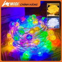 Thumbnail Dây Đèn Led Trang Trí 5M 10M MODI SOLAR Pha Lê Cắm Điện Không Thấm Nước 2