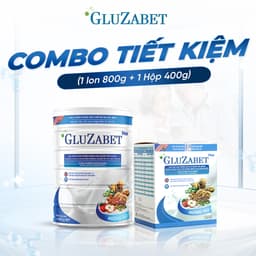 Thumbnail COMBO 2 TIẾT KỆM. Gluzabet Tiểu Đường - Hỗ Trợ Ổn Định Đường Huyết, Ngăn Ngừa Biến Chứng Tiểu Đường, Ăn Ngon Ngủ Ngon 1
