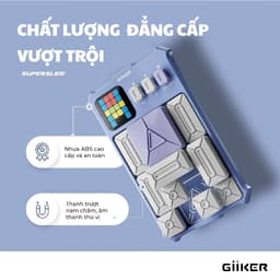 Thumbnail Đồ chơi xếp hình nam châm cảm ứng thông minh Giiker Super Slide Lavender 3