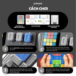 Thumbnail Đồ chơi xếp hình nam châm cảm ứng thông minh Giiker Super Slide Grey 2