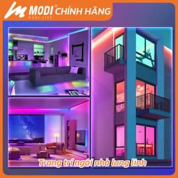 Thumbnail Dây Led Trang Trí USB Bluetooth 3M/5M/10M MODI SOLAR Đủ Màu Sắc Trang Trí Ngoài Trời Chống Thấm Nước 4