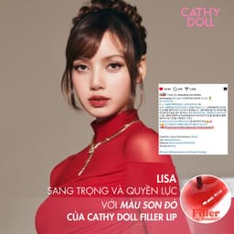 Thumbnail Son Kem Bóng Cathy Doll Filler Lip Booster 3.3g 2