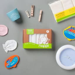 Thumbnail 2 Hộp khăn sữa sợi tre Organic Cotton Mềm mại Nappi (6 chiếc/hộp) 4