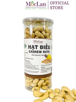 Thumbnail Hạt điều tách vỏ sấy giòn, nguyên hạt Bình Phước thơm ngon loại 1 MộcLan HEALTHY FOODS - 250G, 500G 1