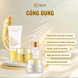Thumbnail Combo Tái Tạo Da Mặt MQ Skin Sâm Vàng: Cao Nám, Face Ngày, Serum,Kem Chống Nắng Bảo Vệ Da 3