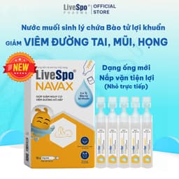 Thumbnail Combo 1 Bình xịt LiveSpo Navax chuyên dụng 20ml và 1 LiveSpo Navax sơ sinh và trẻ em 10 ống 2