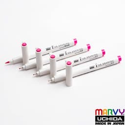 Thumbnail Bút Line Màu Đi Nét Chuyên Nghiệp Marvy Uchida 4600 2