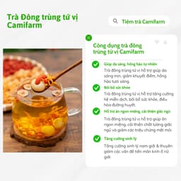 Thumbnail Trà Thảo Mộc, Trà Dưỡng Nhan, Trà Thanh Nhiệt Camifarm Hộp 30 Gói Đẹp Da, An Thần Dễ Ngủ, Thanh Nhiệt, Thon Gọn Dáng 4