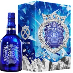Thumbnail Hộp Rượu Quà Tết 2025 Whisky Chivas Regal 18YO Blue Signature nồng độ alc 40% 700ml Kèm Hộp và Túi Giấy 2