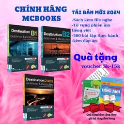 Thumbnail Sách - Trọn Bộ 3 Cuốn Giáo Trình Destination Grammar & Vocabulary B1,2,C1&C2 (Combo,Lẻ,Tùy Trọn) 1