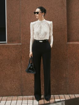 Thumbnail Áo sơ mi ren Valentina Lace Blouse HUONG BOUTIQUE HBSM1166 4