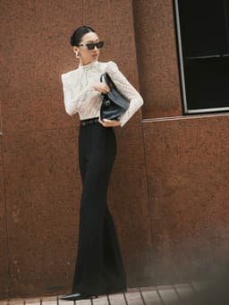 Thumbnail Áo sơ mi ren Valentina Lace Blouse HUONG BOUTIQUE HBSM1166 3