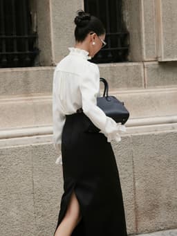 Thumbnail Áo sơ mi Delores Silk Blouse HUONG BOUTIQUE HBSM1161 3