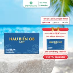 Thumbnail Viên Uống Bổ Thận Tinh Hàu Biển OB New, Tăng Cường Sinh Lý Nam (Hộp 20 viên) Grow Green Az 4
