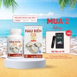 Thumbnail Viên uống tăng cường sinh lý nam giới Hàu biển ob bổ sung kẽm, tinh chất hàu (Hộp 30v), ZLove 1