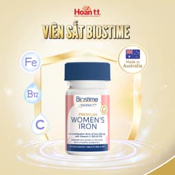 Thumbnail Sắt Cho Bà Bầu Hỗ Trợ Sức Khỏe Biostime - Viên Uống Bổ Sung Sắt Hữu Cơ - Sắt Cho Người Thiếu Máu 1