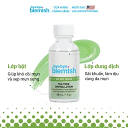 Thumbnail Combo Giảm Mụn Viêm và Thâm Mụn Nhanh - Chấm Mụn Tràm Trà 30ml và Chấm Vitamin C 30ml Bye Bye Blemish 3