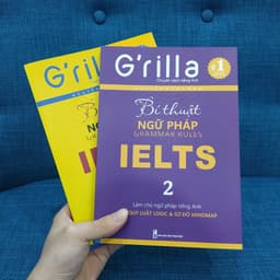 Thumbnail Sách - Combo Bí thuật Ngữ pháp IELTS Grilla Tập 1 và 2 3