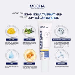 Thumbnail Kem Dưỡng Giảm Mụn Sau 8H MOCHA Smart Target Clearing Solution, Giảm Sưng Viêm, Hạn Chế Thâm Sẹo 3