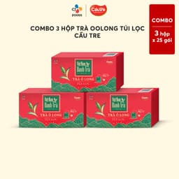 Thumbnail Combo Trà Oolong Túi Lọc Cầu Tre (3 hộp/ 5 hộp) - Thưởng thức & Pha chế (Trà túi lọc) 2