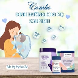 Thumbnail Combo Dinh Dưỡng Cho Mẹ Sau Sinh - Sữa Dinh Dưỡng, Vitamịn Và Sắt Cho Mẹ Giúp Ngừa Thiếu Máu Và Thiếu Chất 2